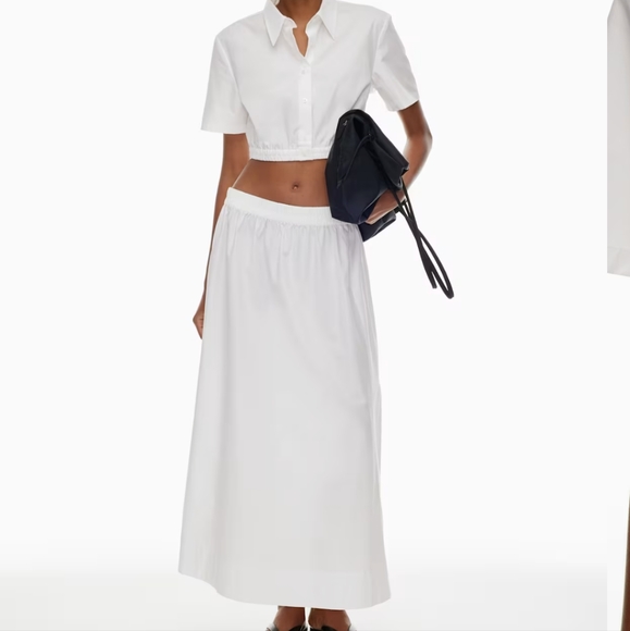 NEW Babaton Driven Poplin Shirt - Picture 5 of 6